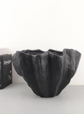 树欧式约脂荷叶创意072样板间卧室客厅餐桌简酒柜茶几工花艺品摆