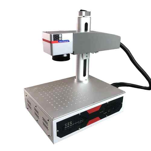 光纤激光打标机台式金属刻字机不锈钢可乐铭牌日期喷码机紫外打标 - 图3