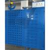Non-standard custom square hole louvered hole board operating table aluminum profile slide rail double tube lamp single-sided material organizing rack