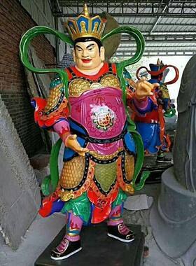 大型玻璃钢佛像雕塑彩绘菩萨雕像寺庙供奉玻璃钢佛像罗汉尊者石雕