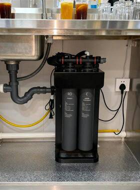 商用净水器RO反渗透1600G大流量纯水机奶茶咖啡饮品店专用净水机