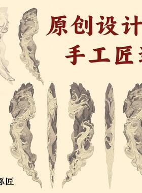 琢匠螭虎茶刀桌面摆件文创铜器创意撬茶饼针手把件复古工艺品