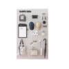 Hole board wall storage rack dormitory display rack hanging board study desk organize storage partition rack modern simple