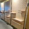 Industrial style marine board sideboard hole board screen partition storage rack decorative storage rack overhead display rack