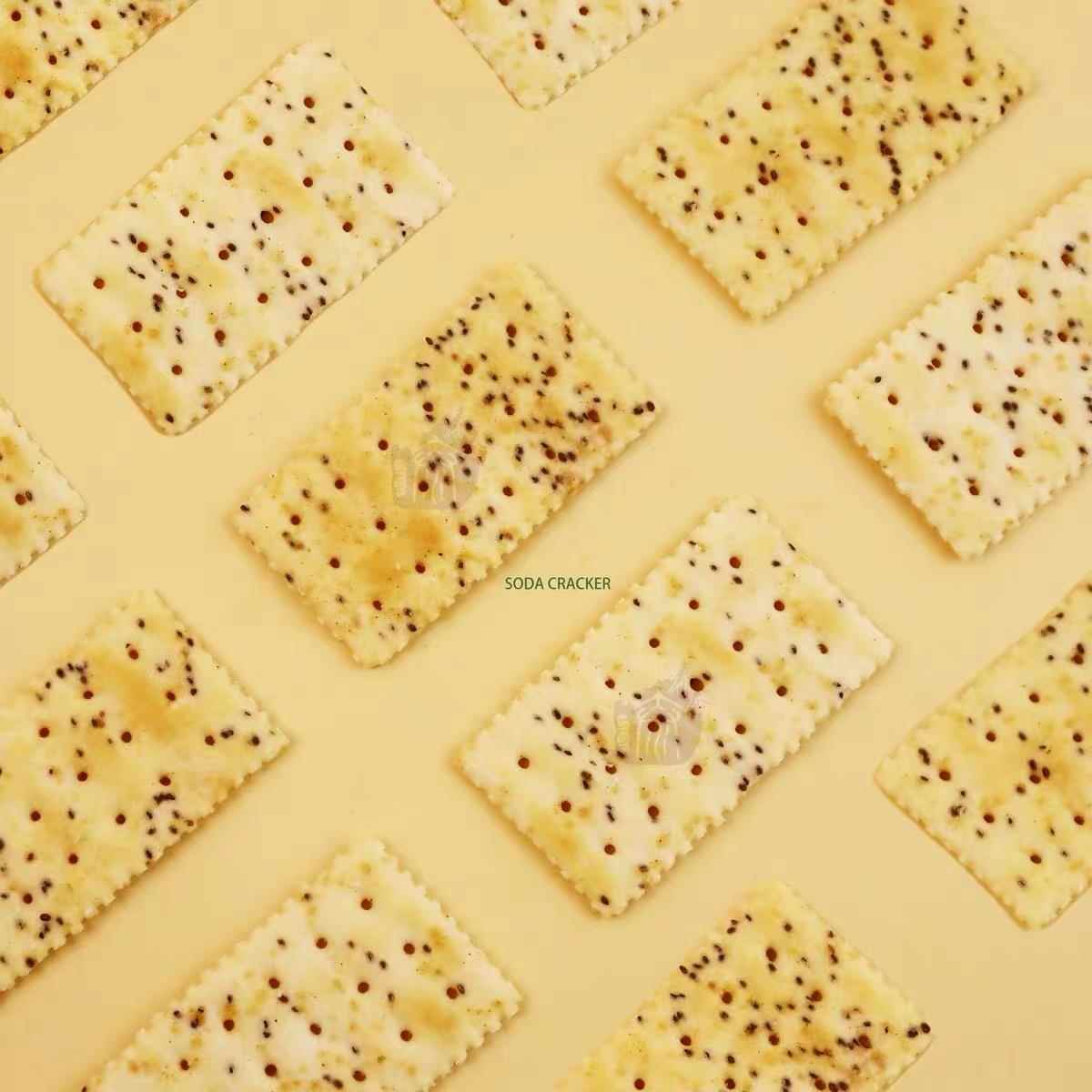 Peppito黑松露奇亚籽苏打饼干低糖零食早餐代餐松茸 芝士焗龙虾味