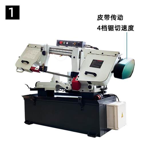 BS1018B金属带锯床角度锯床metalbandsaw钢材锯床精密 - 图1