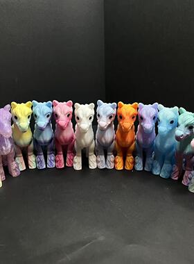 独角兽打印小马天使3D模型摆件