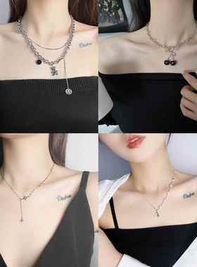 多巴胺女孩夏日项链彩色糖果设计