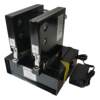 Double-head pneumatic chuck hanging tag bubble shell automatic stapler