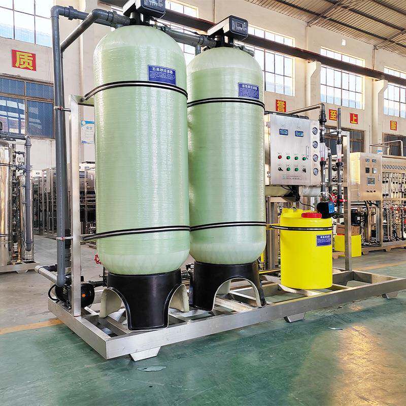 Fully automatic softened water treatment equipment industrial boiler scale removal resin cation exchange water softener intelligent