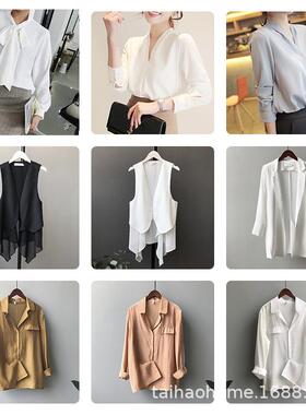 衣柜衬衫摆件女士样板房衣帽间衣服套装全屋展厅陈列展示道具