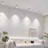 Surface-mounted spotlights, ceiling-free, home living room, round, full-spectrum, 98 smart main-less ceiling led anti-glare downlights