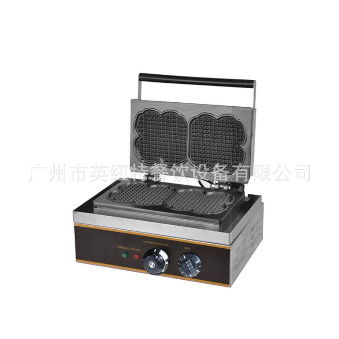Electric waffle oven commercial waffle oven grid pancake machine crepe waffle machine casual snack equipment export