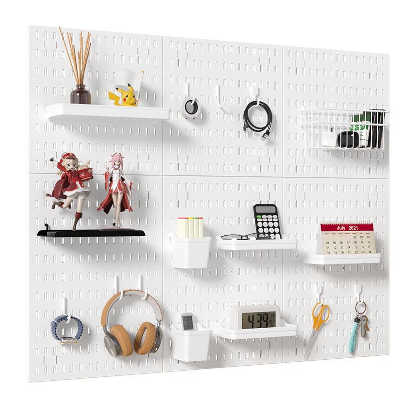 New direct selling hole board punch-free display stand e-sports room free home office general large number of accessories storage