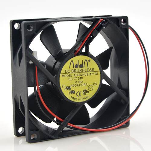 ADDA AD0824US-A71GL 8CM/8厘米8025 24V 0.26A 电源散热风扇 - 图1