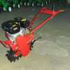One-wheel plowing micro tillage machine, half plowing trencher, fertilizing and sowing, ground chain track micro tillage machine