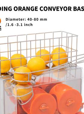商用鲜橙榨汁机免剥皮Commercial orange juicer 2000E-2现货出口