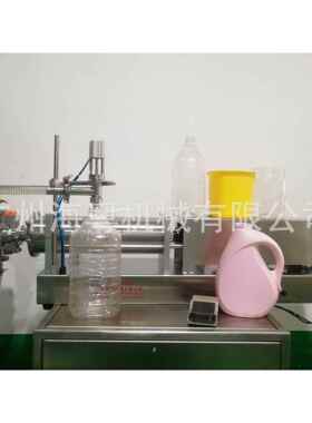 工厂小型液体膏体灌装手动洗衣液白酒饮料食用油矿泉水罐装机
