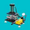 Laboratory hydraulic sample preparation and cutting machine pneumatic plastic leather rubber dumbbell sample preparation and testing machine