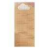Perforated board custom-made storage rack solid wood style wall storage shelf wall decorative partition entry entrance door display