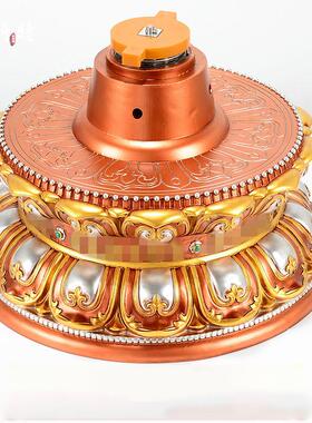 电动插电式转轮客厅转筒室内转动金桶桌面摆件