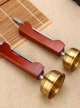 佛具纯铜引磬铜罄伸缩引庆庙里法器佛堂打乐器用品木鱼铃包邮