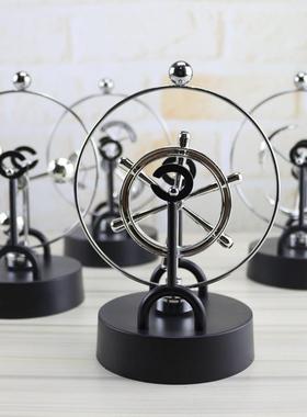 精品永动天体摇摆器 创意磁性办公家居装饰小摆件工艺品货源