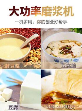 派米普用浆机豆制品浆打浆豆花豆腐机渣浆分离250型3商80MAGA-102