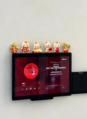 小马摆件可视门铃装饰客厅玄关新年桌面马年电视柜家居好物创意