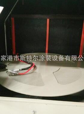 加压式模具喷砂机推车转台式喷砂机苏州喷砂机厂家生产
