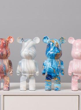 大人高级存钱罐隐藏式28cm网红熊摆件电视柜玄关柜书房客厅创意卡