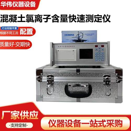 供应CLU-A便携式氯离子含量定仪混凝土氯离子含量快速测定仪厂家 - 图0