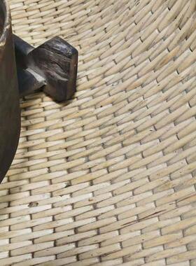 红色文化怀旧收藏老物件木筛子老式箩筛笸箩筛面粉老工具民俗杂项