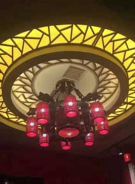 镂空玄关密度板欧式屏风家居花格酒店雕花中式现代吊顶 实木背景
