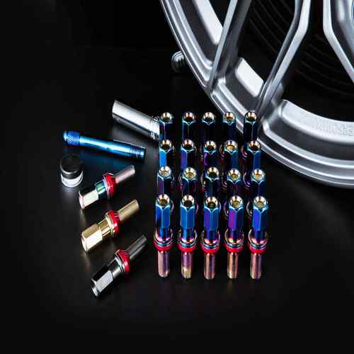 一体式螺栓28mm M12 x 1.5 M14 x 1.5 / 1.25适用德系轮胎螺母 - 图1