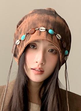 2026年流行的帽子女款秋季帽子韩版秋冬帽子女大头围冷帽显脸小包