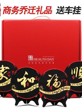 高档活性炭雕摆工品创艺意家居装饰品摆件客电视柜酒柜厅小设乔迁