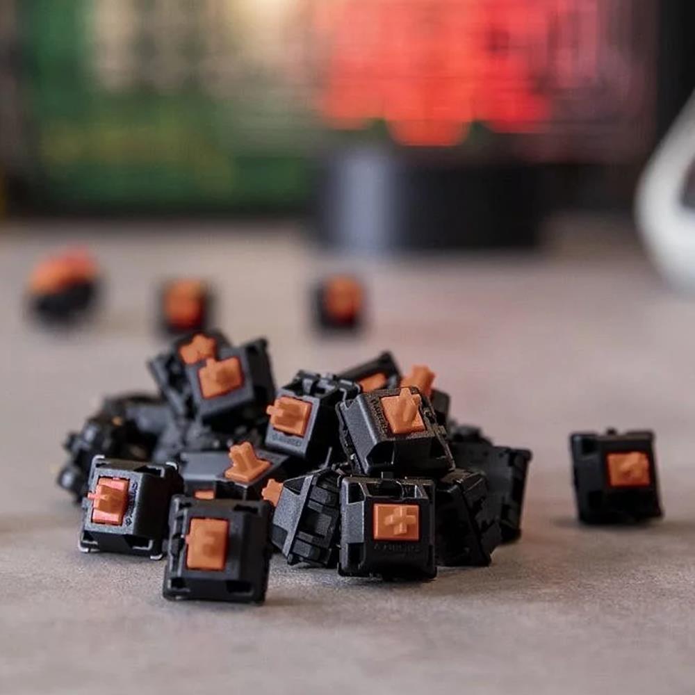 Cherry樱桃MX2A轴紫轴橙轴线性段落35g55g5脚适配机械键盘厂润 - 图3