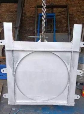 铸铁闸门镶铜水渠闸门污水截止机闸一体钢制闸门渠道止水闸门