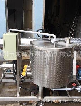 电加热超高温瞬时灭菌机 黄酒酱油灭菌机 灭菌锅