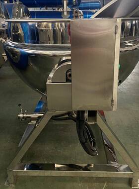多种型号夹层锅卤煮牛肉熬粥果酱等产品的加工设备多种加热方式