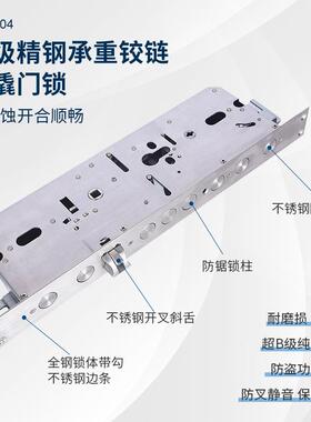 中国风复古铸铝门铝合金防盗子母门锌合金别墅大门入户大门