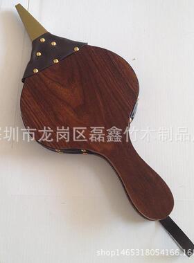 跨境货源皮老虎壁炉鼓风机手动式木制风箱户外烧烤用品大中小号