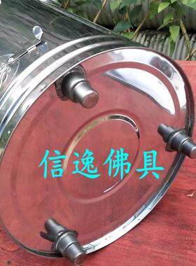 信逸 不锈钢烧纸桶家用锡箔元宝铁桶化宝桶拜拜用 烧火桶带烟囱