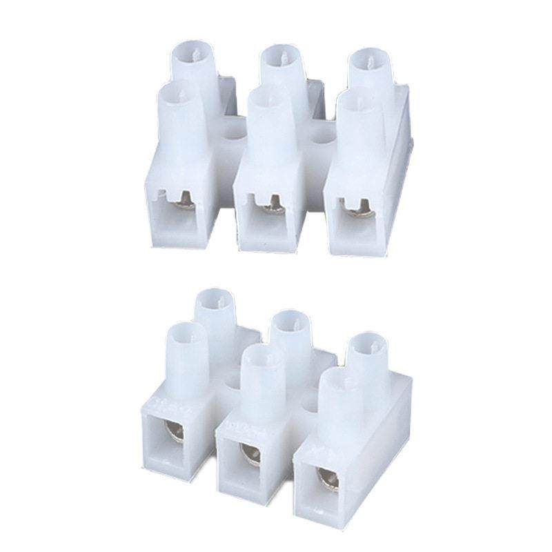 三进三出螺丝式快速接线端子PA10-3P对接接线柱接头LED电线连接器,淘宝优惠券,粉丝福利购,淘宝优惠卷