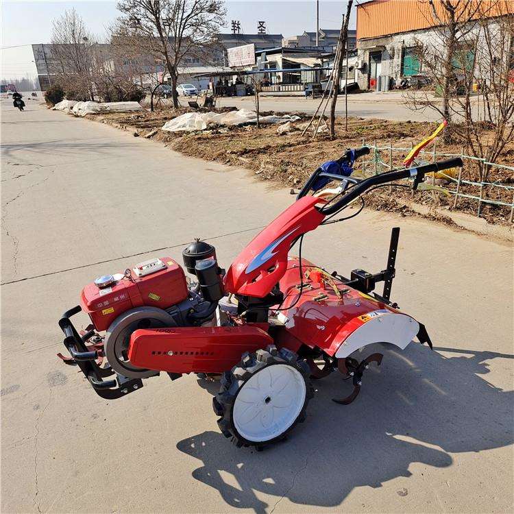 Self-propelled plowing rotary tiller Electric start rotary tiller Diesel plow tiller