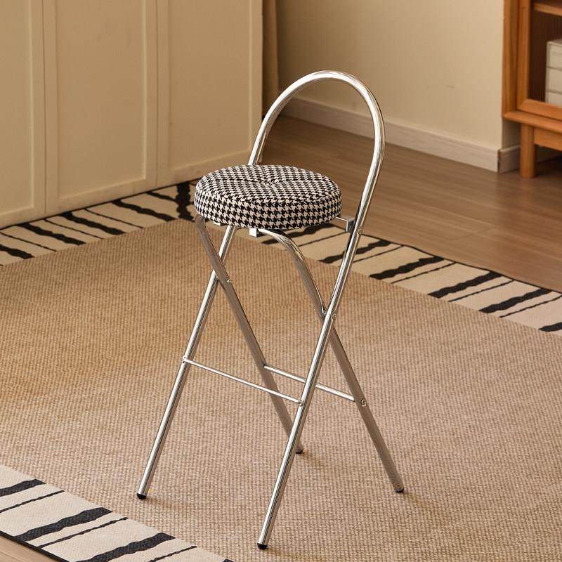 可携式折叠酒吧椅子前台椅包豪斯休闲 靠背餐椅吧台椅收银柜台高,淘宝优惠券,粉丝福利购,淘宝优惠卷