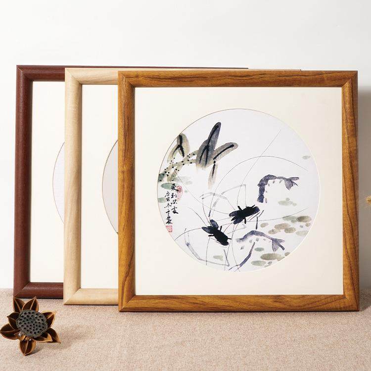 中古风画框空框装裱复古油画装饰外框实木边框条定制尺寸拼图相框,淘宝优惠券,粉丝福利购,淘宝优惠卷