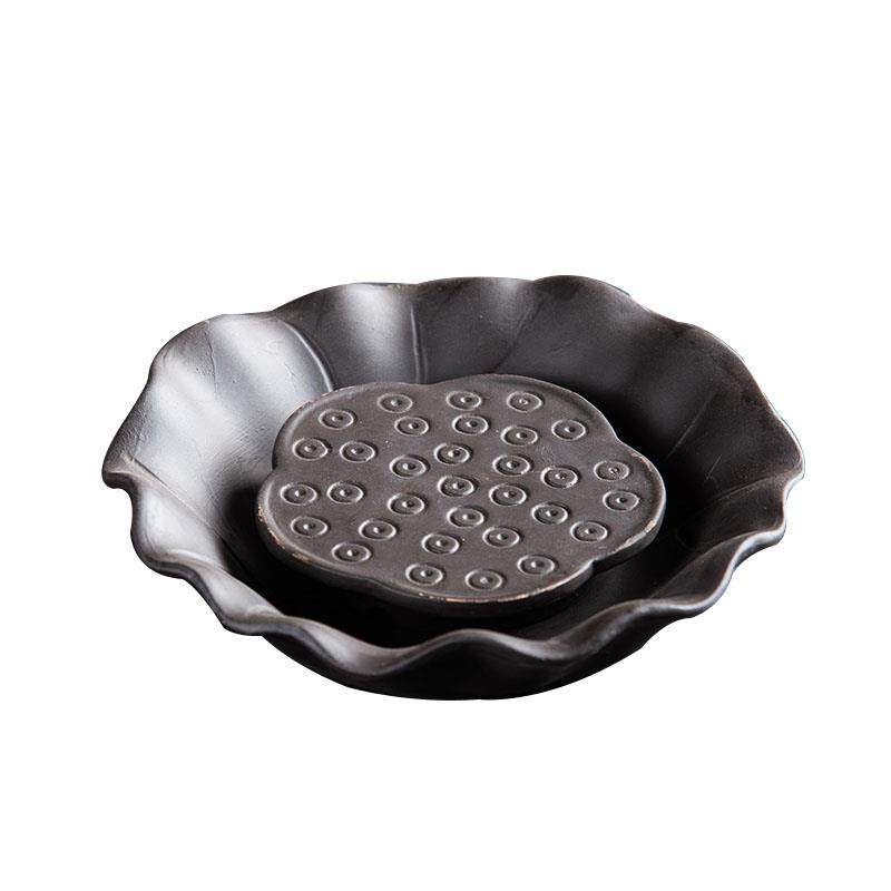 朱泥可分离大号紫砂壶垫易清洗储水干泡壶承壶托茶具配件茶壶底座,淘宝优惠券,粉丝福利购,淘宝优惠卷