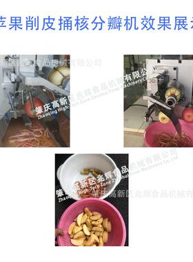 直多功能削果去核兆辉机 苹青苹果红苹果果分瓣切瓣机捅芯机销苹